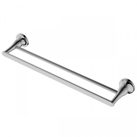 Держатель для полотенца Rush Corsica CO42532 60 см двойной Хром