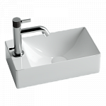 Раковина подвесная 37,5см Ceramica Nova Element CN5008 белый