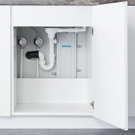 Смеситель для кухни Hansgrohe Aquno Select M81 73830670 черный матовый