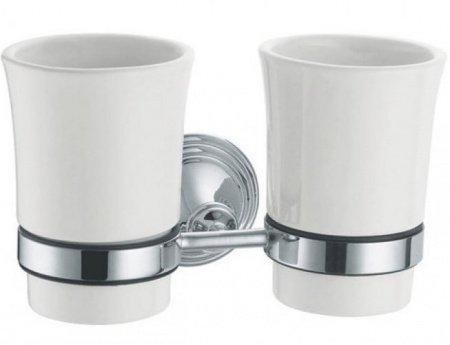 Стакан для зубных щеток Fixsen Best FX-71607 Хром