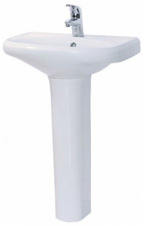 Раковина подвесная 55см Sanita Самарская SMRSAWB01 белый