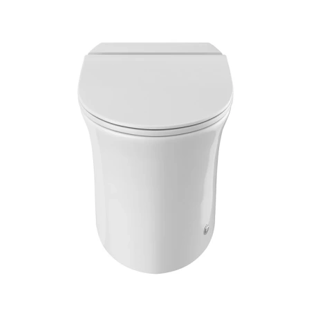 Унитаз приставной с импульсным смывом IDDIS Pulse PULIDSEi26 белый, с сиденьем микролифт