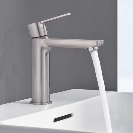 Смеситель для раковины Grohe Lineare 23106DC1 суперсталь