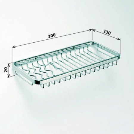 Мыльница Bemeta Cytro 102308082 Глянец