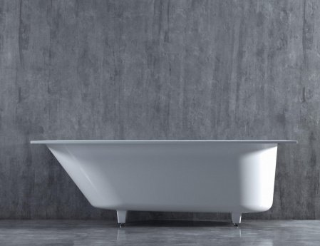 Ванна из искусственного камня Salini Ornella 180х80х60 белый матовый