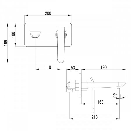 Смеситель для раковины Lemark Melange LM4926CW хром/белый