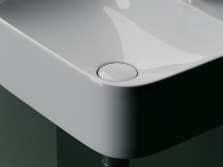 Раковина подвесная 43см Ceramica Nova Aura CN2005 белый