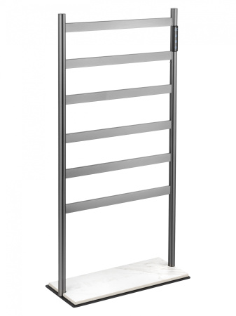 Полотенцесушитель электрический напольный WONZON & WOGHAND ESSEN, Темный графит (WW-A406-GM)
