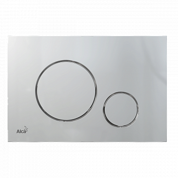 Кнопка смыва AlcaPlast THIN M672 хром матовый