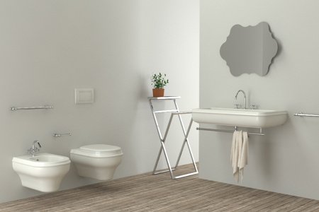 Унитаз Azzurra Charme CHA100/Sosk bianco lucido