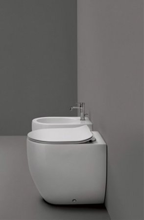 Унитаз Kerasan Flo 3116 приставной без сиденья