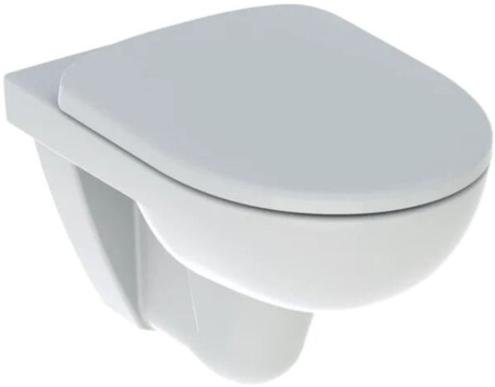 Унитаз с инсталляцией подвесной GEBERIT Selnova 500.153.07.1 клавиша смыва белый