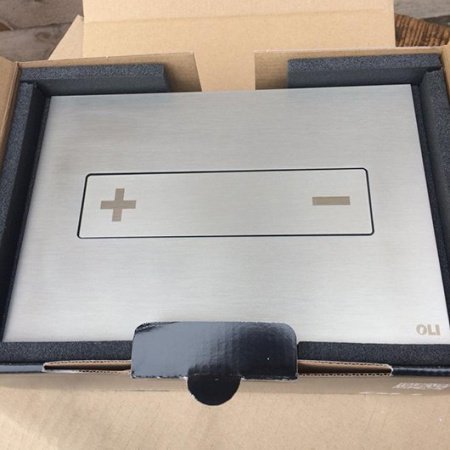 Кнопка смыва для унитазов OLI OCEANIA 054564 хром матовый