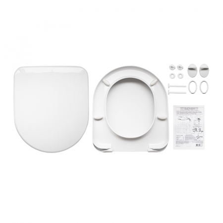 Унитаз Sanita Аттика эконом ATCSACC01090113 белый с бачком и стандартным сиденьем
