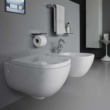 Унитаз Laufen Palomba 8.2080.1 подвесной без сиденья