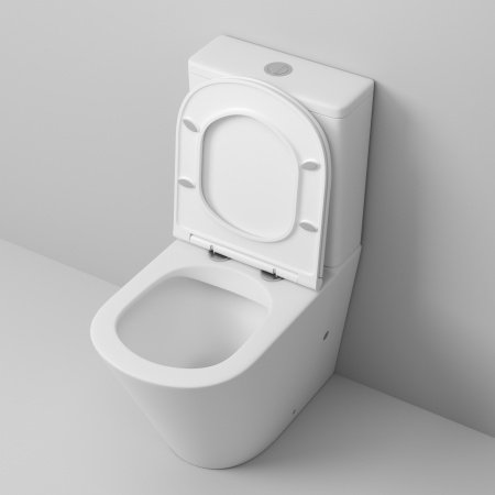 Напольный унитаз-компакт Grossman GR-4450MS белый, с сиденьем микролифт