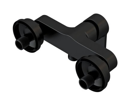 Смеситель для душа Cersanit BRASKO BLACK 63109 черный матовый