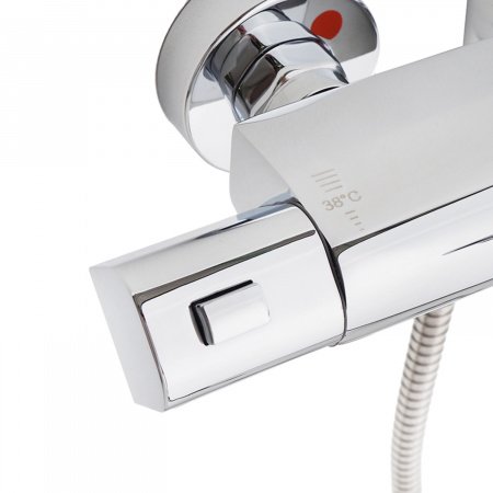 Термостат для ванны с душем IDDIS Uniterm UNISB02i74WA хром глянцевый