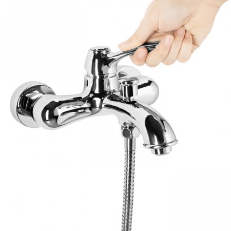 Смеситель для ванны с душем IDDIS Oldie OLDSB00i02 хром глянцевый