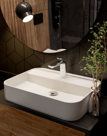 Смеситель для раковины AQUAme Como AQM6510CR хром