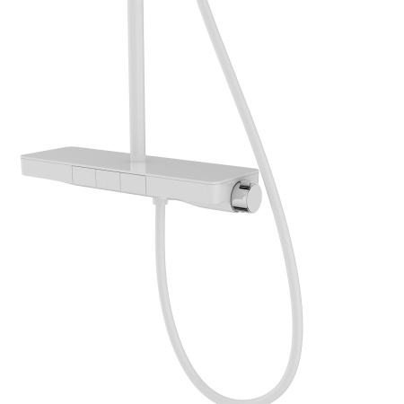 Душевая стойка с термостатом Vincea Inspire VSFS-3I12TW белый матовый
