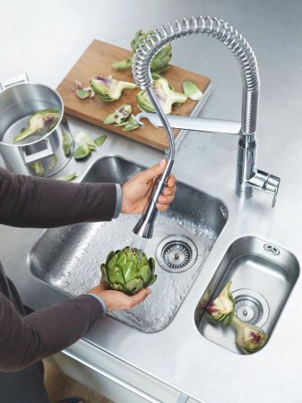 Смеситель для кухни Grohe K7 32950000 хром