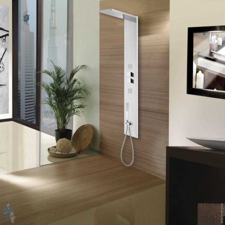 Душевая панель Bossini Manhattan L00897.030 хром