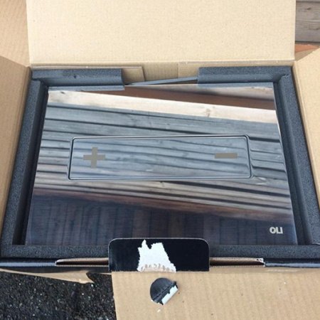 Кнопка смыва для унитазов OLI OCEANIA 054561 хром глянцевый