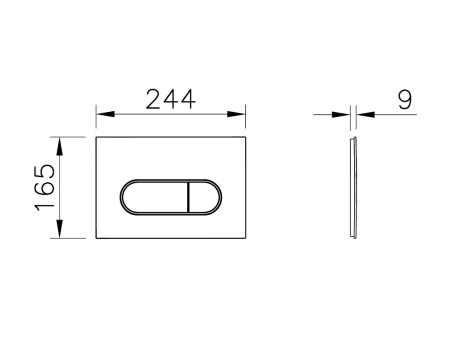 Кнопка смыва Vitra Root Round 740-2200 белый