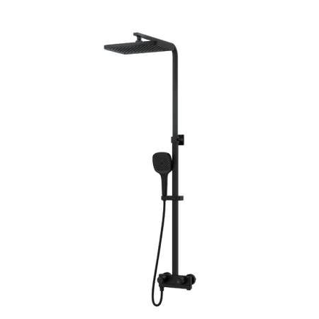 Душевая стойка IDDIS Slide SLIBLBTi06 черный матовый