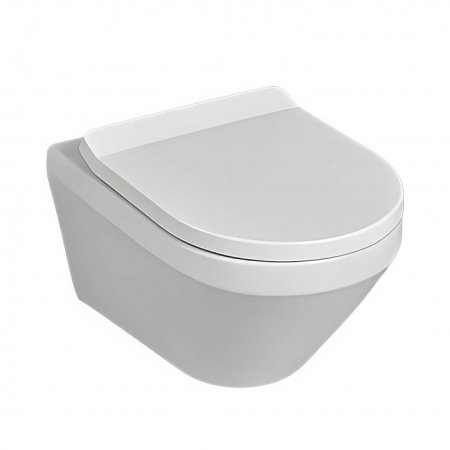 Унитаз подвесной безободковый Villeroy & Boch Architectura TwistFlush 4616CB01 с сиденьем микролифт