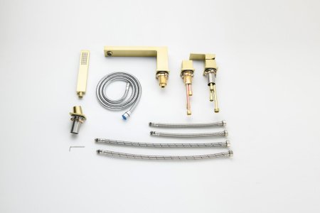 Смеситель на борт ванны Timo Selene 2130/17Y золото матовое