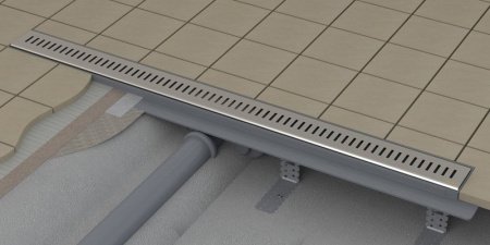 Душевой лоток Ravak Zebra 750 X01433 Хром матовый