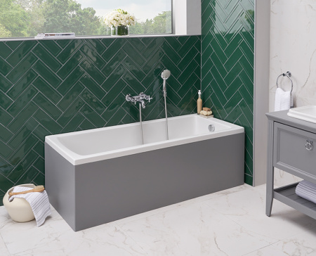 Акриловая ванна Vitra Neon 160x70см белый