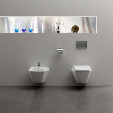 Унитаз Toto Lewelhex CW682E#XW подвесной Белый