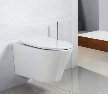 Унитаз BelBagno Flay-R BB506CH подвесной без сиденья
