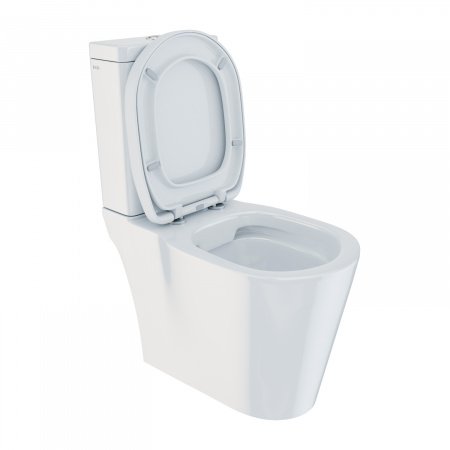 Унитаз напольный IDDIS Calipso Rimless CALRDSEi24 белый, с сиденьем микролифт