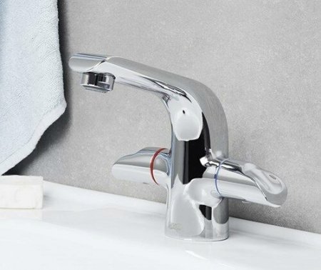 Смеситель для раковины WasserKraft Lossa 1203 хром