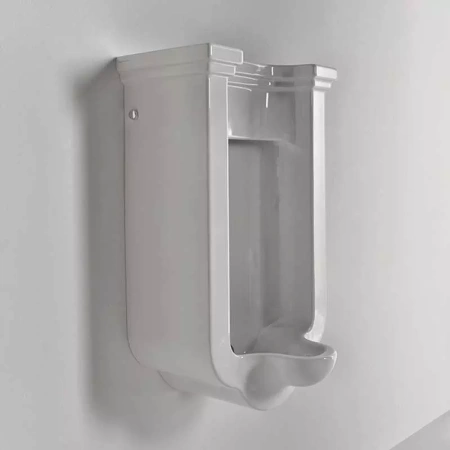 Писсуар подвесной Kerasan Waldorf 4130 белый, скрытый подвод воды