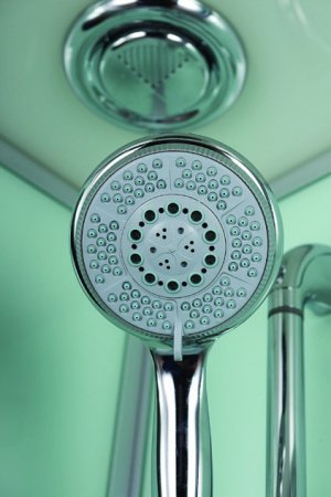 Душевая кабина Esbano ESKB110CR 110x110x210см, профиль хром матовый, стекло рифленое