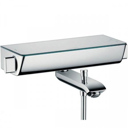 Смеситель для ванны Hansgrohe Ecostat Select 13141400 с термостатом Хром Белый