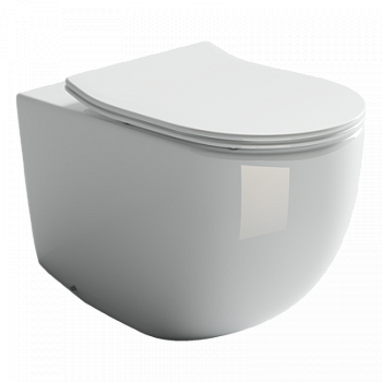 Унитаз приставной Ceramica Nova Metropol CN4004 белый