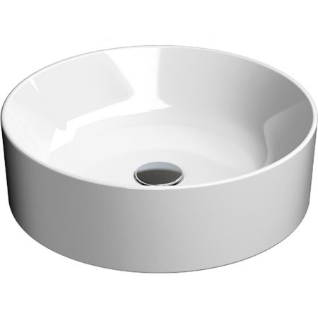 Раковина накладная 45см GSI Kube X 942711 белая