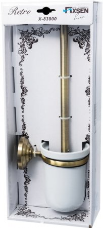 Ершик для унитаза Fixsen Retro FX-83813 Бронза