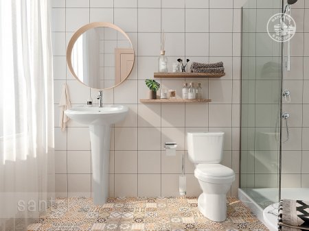 Раковина Santek Бриз 50 отверстие под смеситель 1WH110451