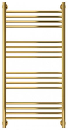 Полотенцесушитель водяной Сунержа Богема+ 100х50 перемычка выгнутая, золото