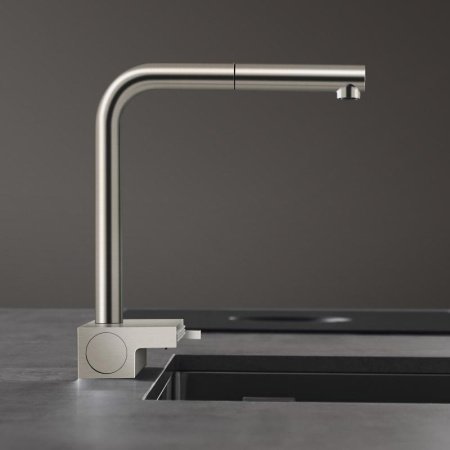 Смеситель для кухни Hansgrohe Aquno Select M81 73830800 нержавеющая сталь