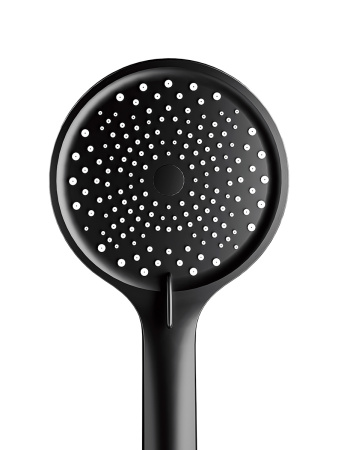 Душевая стойка со смесителем AQUAme AQM8002B черный матовый