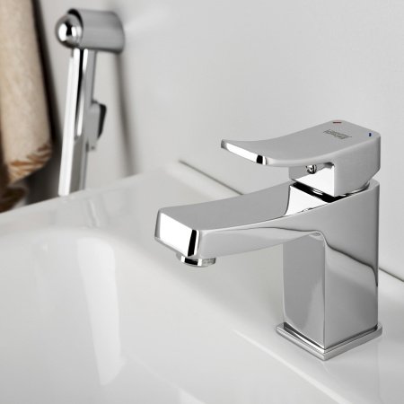 Смеситель для раковины WasserKraft Aller 1068 хром