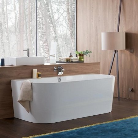 Квариловая ванна Villeroy & Boch Oberon 2.0 180х80 UBQ180OBR9CD00V-01 белая